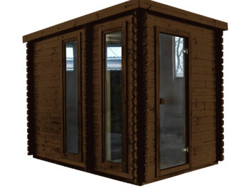 Sauna-ogrodowa-3x2m---palisander