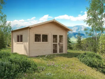 Drevený domček ADA 400 cm × 400 cm