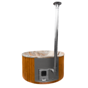 Wanna SPA 200 brązowa z wew. piecem - SAVA