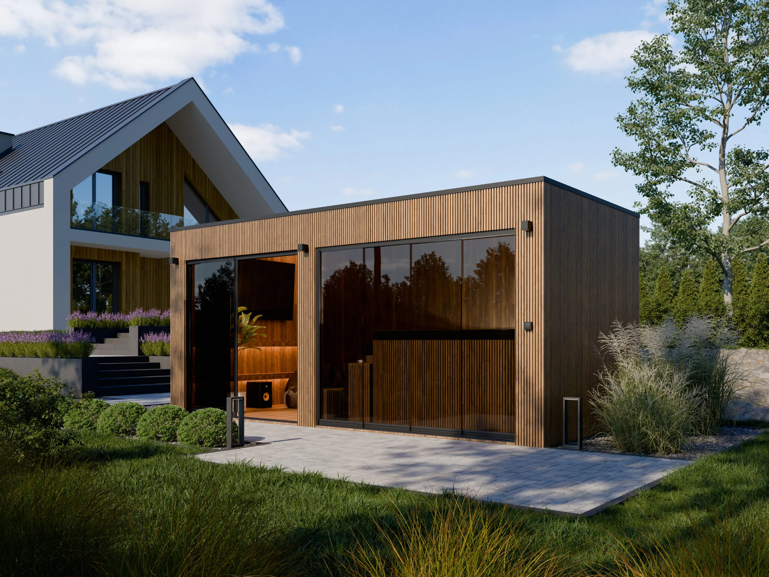 Altana Ogrodowa Premium - dzień Altana Ogrodowa Premium